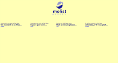 Desktop Screenshot of molist.com